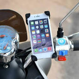 ROCKBROS 360 Rotation Universal Bicycle Bike Motorcycle Bracket Holder for Phone 3.5" to 7"