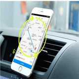 Universal Magnetic 360 Degree Rotation Car Air Vent Phone Holder Stand for Xiaomi Samsung iPhone X