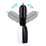 HAWEEL 3.4A 2 Ports USB LED Display Design Car Charger With QC3.0 For iphone7 Samsung S8 Xiaomi 6