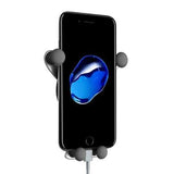 Universal Gravity Auto Lock Car Phone Holder Air Vent Stand for Samsung iPhone Xiaomi Smart Phone