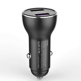 Bakeey QK505L Dual USB Quick Charge 3.0 Fast Car USB Charger for iPhone for Samsung Xiaomi Huawei