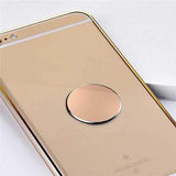 Universal Mount Metal Plate with Adhesive Circular Steel Sheet for Magnetic Mount Phone Holder