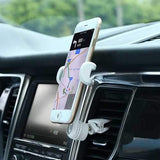 REMAX RM-C24 360 Degree Rotation Car Air Vent Mount Phone Holder for Phone 3-6 inches