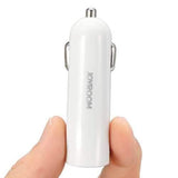 JOYROOM T100 2 IN 1 Car Headset Charger for Tablet Cell Phone