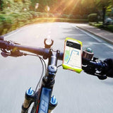 Baseus Bicycle Fluorescent Phone Holder Flexible Silicone Wehicle Mount for Phone under 6 inches