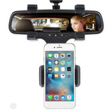 Bakeey ALT-5 360 Rotation Rear View Mirror Mount Phone Holder for Phone 3.5-5.5 inches
