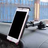 Bakeey Multifunctional Phone Stand Suction Cup Car Dashboard Car Phone Holder Bracket for Smartphone iPad GPS