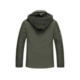 Size M-3XL Men Outdoor Casual Autumn Polyester Zipper Warm Coat Jacket Outwear