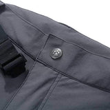 Mens Outdooors Elastic Detachable Waterproof Pants Quick Drying Breathable Climbing Trouser