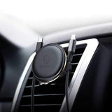 Baseus Cable Clip Magnetic Rotation Car Air Vent Phone Holder Stand for Samsung S8 iPhone X Xiaomi