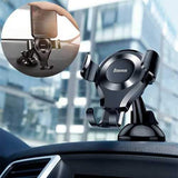 Baseus Gravity Linkage Auto Lock Suction Cup Car Dashboard Phone Holder Stand for iPhone 8 X Xiaomi