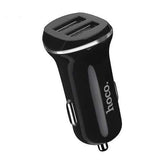 HOCO Z1 5V 2.1A Dual USB Smart Car Charger with Night Light for iPhone iPad Samsung Xiaomi