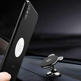 Oatsbasf Strong Magnetic 360 Degree Rotation Car Mount Dashboard Holder Stand for iPhone Xiaomi