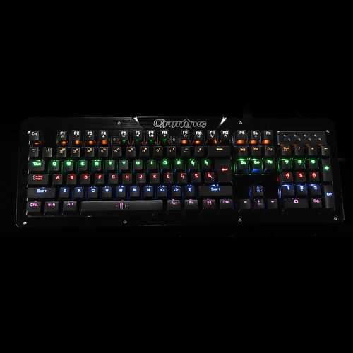 104Keys Blue Switch LED Backlight Mechanical Gaming Keyboard With Hand Holder USB Wired