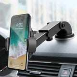 RAXFLY Strong Suction Cup Adjustable Arm 360 Degree Rotation Windshield Holder Dashboard Stand