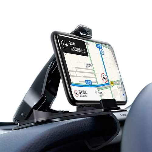 Baseus Adjustable Clip Type 360 Degree Rotation Car Dashboard Phone Holder Stand for iPhone Xiaomi