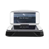 Universal Qi Wireless Charge HD Navigation Head Up Display Car Mount Dashboard Holder for Cell Phone