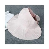 RD-503 Summer Women's Outdoor Sun Protection Folding Big Empty Top Beach Hat