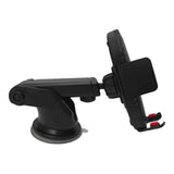 5W Qi Wireless Charging Suction Cup Long Arm Stretchable Car Mount Holder for iPhone Cell Phone