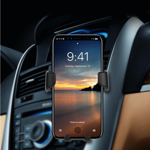 Universal Gravity Auto Lock Car Mount Air Vent Holder Stand for iPhone Xiaomi Mobile Phone