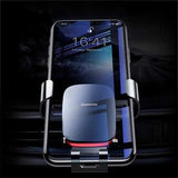 Baseus Metal Gravity Linkage Auto Lock Car Mount Air Vent Holder Stand for Samsung S9 Mobile Phone