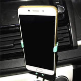 Universal Gravity Linkage  Auto Lock Car Mount Air Vent Holder for iPhone8 X Xiaomi Mobile Phone