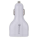 Quick Charge Dual USB Type-C Car Charger For Smartphone Tablet