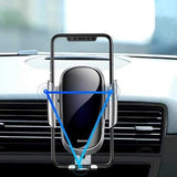 Baseus Tempered Glass Mirror Surface Gravity Auto Lock Car Holder Stand for Xiaomi Mobile Phone