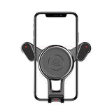 USAMS Spring Clip Multi-angle Rotation Car Mount Air Vent Holder for Samsung Xiaomi Mobile Phone