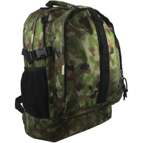 Case of [24] 17" Premium Multi-Pocket Backpack - Camo