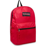 Case of [24] 17" Trailmaker Basic Red Backpack