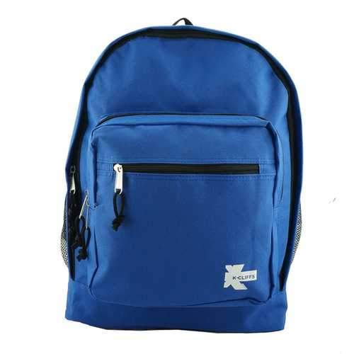 Case of [24] 17" Premium Multi-Pocket Backpacks - Royal Blue