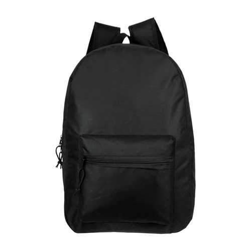 Case of [24] 17" Basic Kids Black Backpack