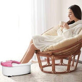Portable Bubble Heat HF Vibration Foot Spa Massager