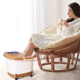 All-in-One Tem / Time Set Foot Spa Massager with 6 Rollers